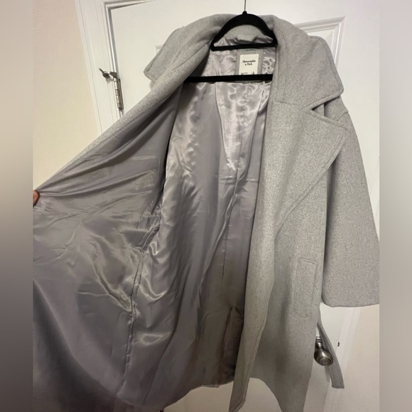 Abercrombie & Fitch Wool-Blend Blanket Coat - Picture 3 of 6